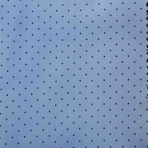 Black on Blue Fine Dots
